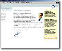 Web-Auftritt "klassisch"